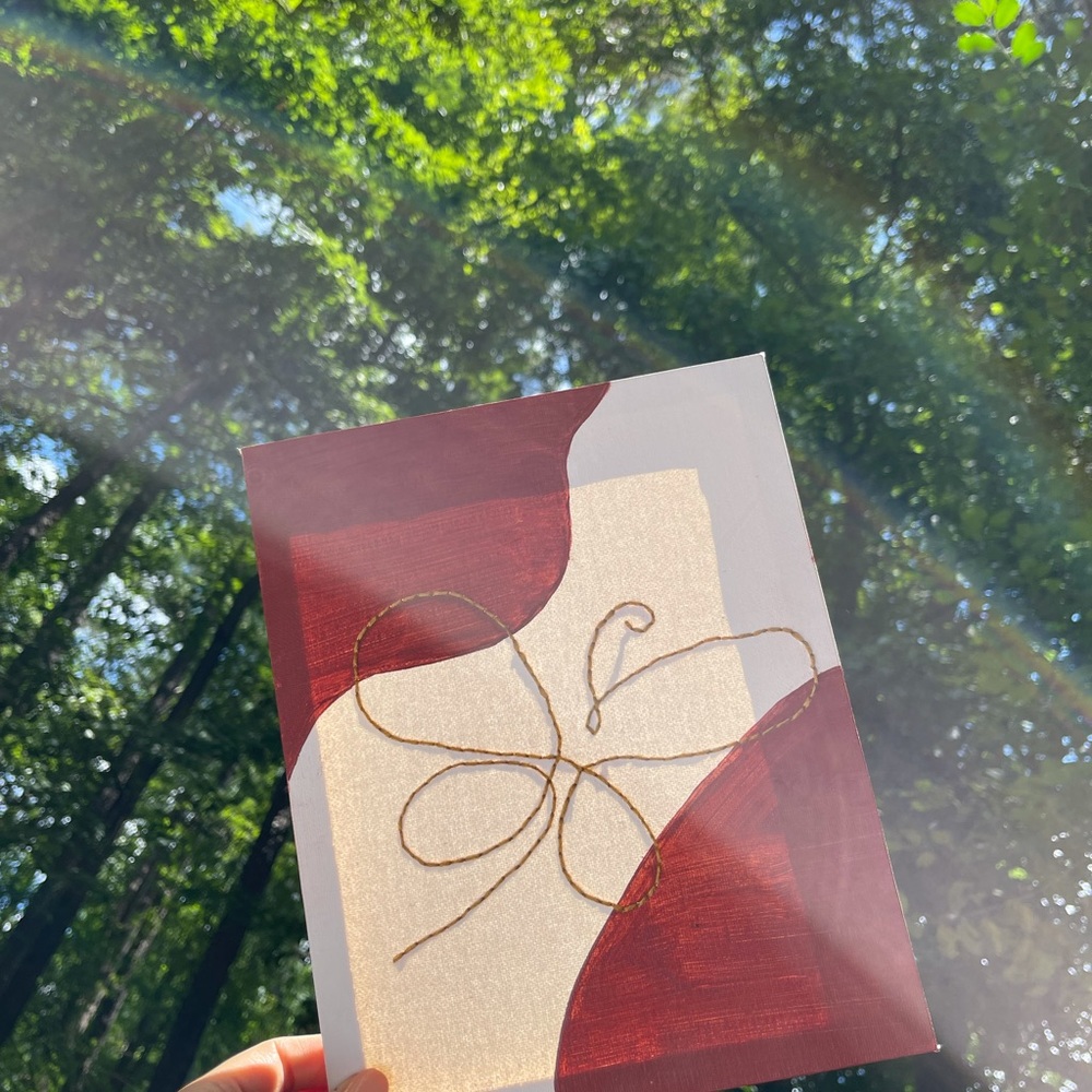 Hand made Canvas embroidery